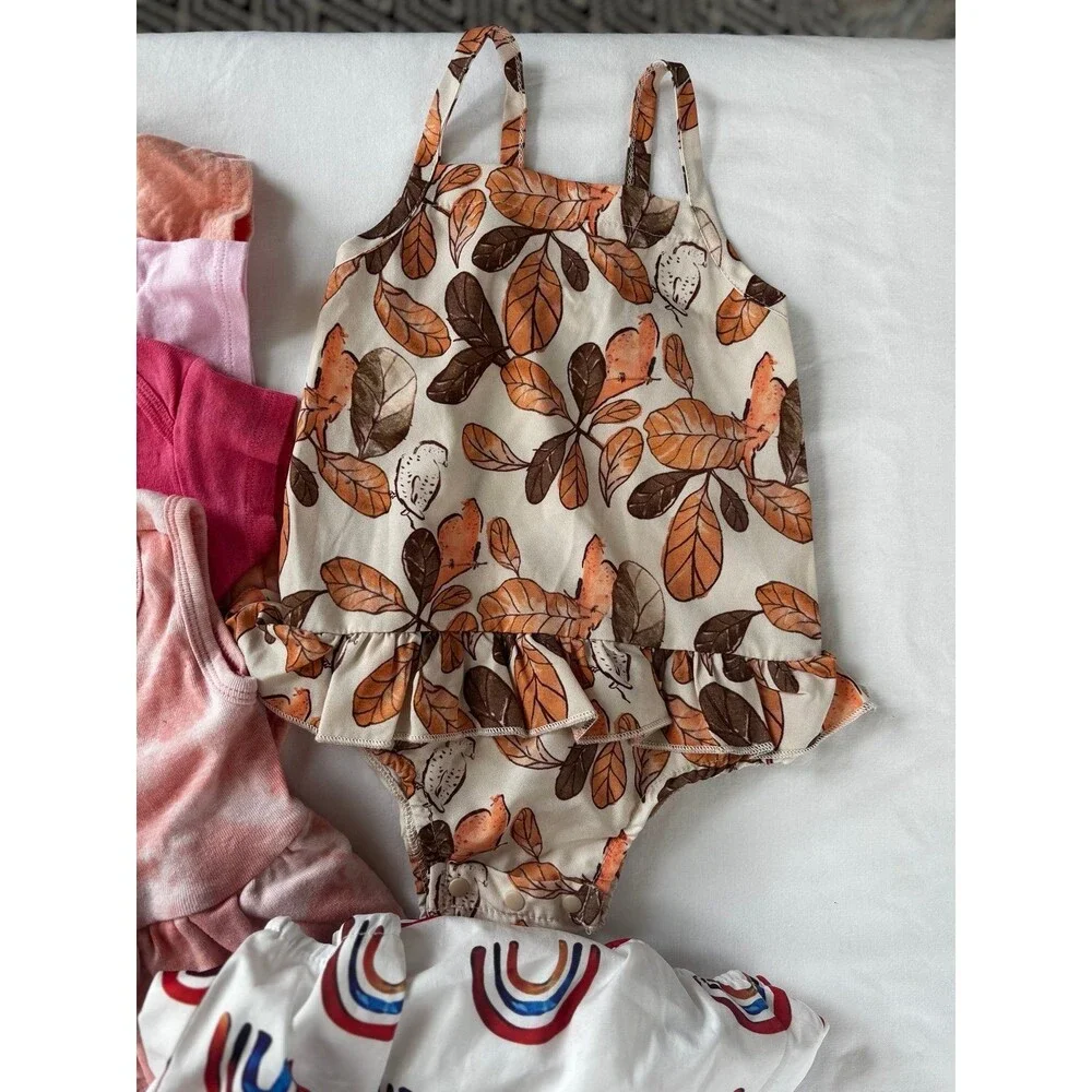 Carters months bodysuits